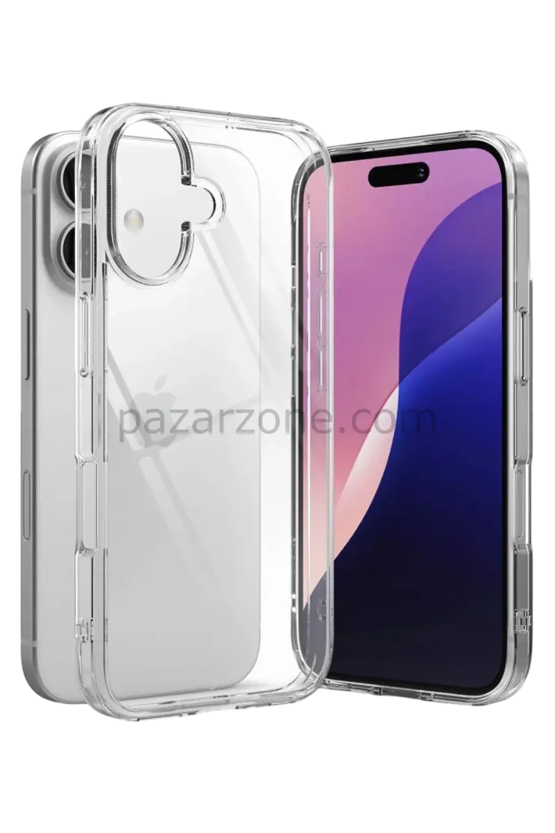 Newface Apple iPhone 17 Lüx Şeffaf Silikon - Şeffaf