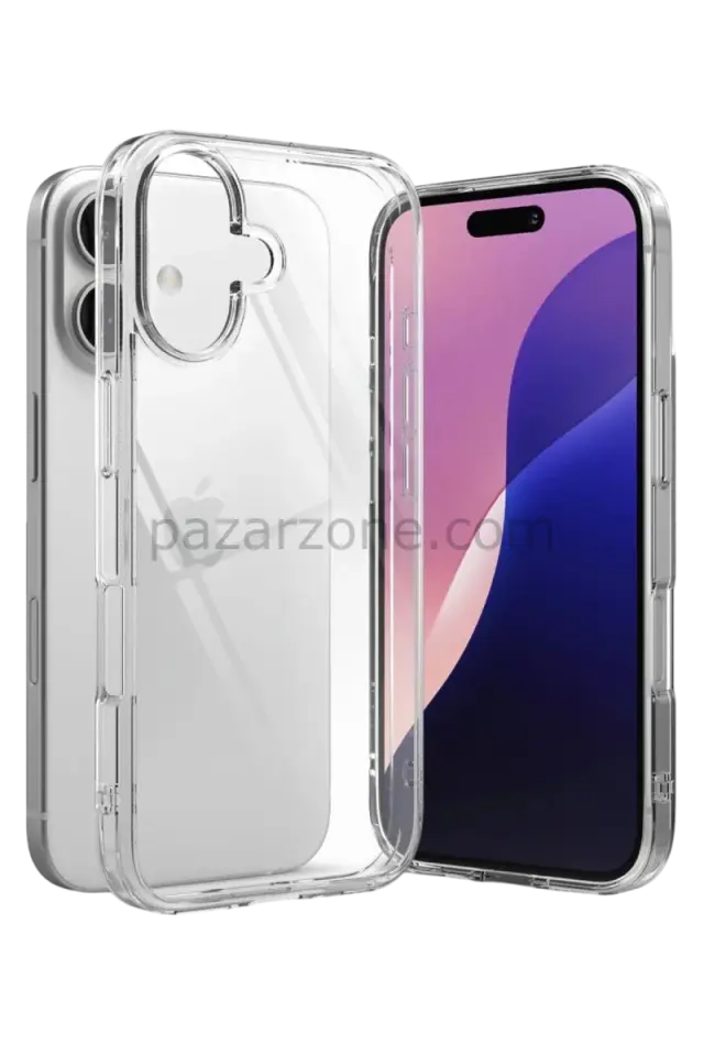 Newface Apple iPhone 17 Lüx Şeffaf Silikon - Şeffaf