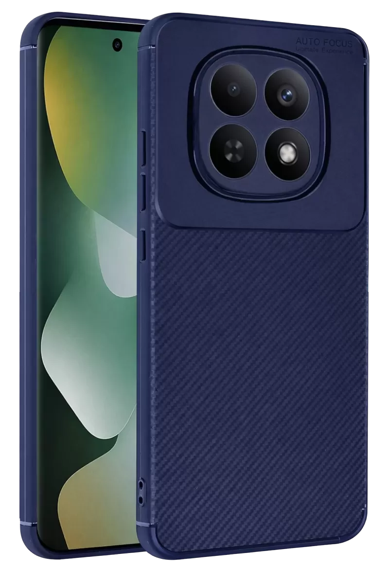 Newface Xiaomi Redmi Note 15 Pro 4G Auto Focus Karbon Kapak - Lacivert