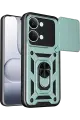 Newface Xiaomi Poco X8 Pro Max Pars Lens Yüzüklü Silikon - Yeşil