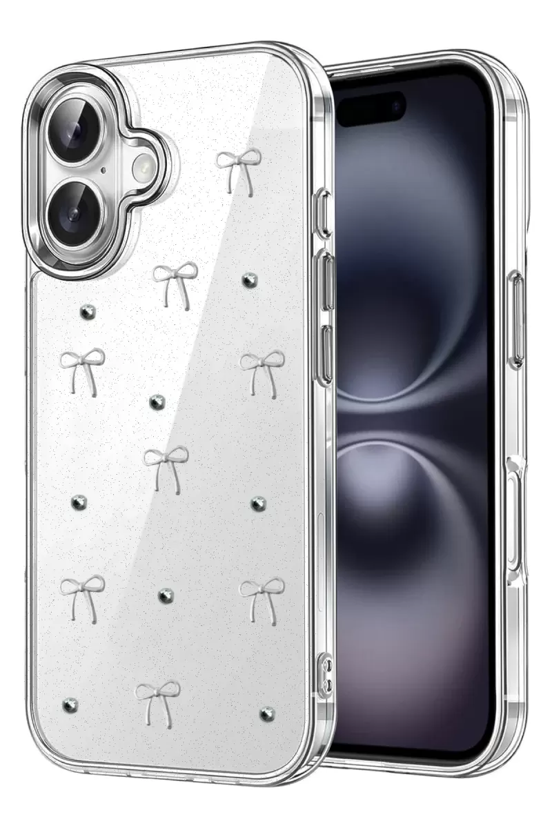 Newface Apple iPhone 16 Fiyonk Desenli Kapak - Desen 5