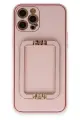 Newface Apple iPhone 12 Pro Kılıf Coco Elit Kapak - Pembe