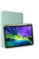 Newface Apple iPad Air 4 10.9 Kılıf Kalemlikli Mars Tablet Kılıfı - Açık Yeşil