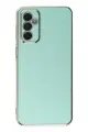 Newface Samsung Galaxy M23 Kılıf Volet Silikon - Açık Yeşil