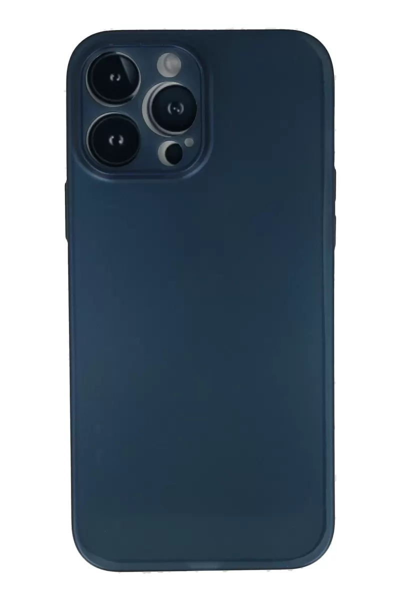 Newface Apple iPhone 13 Pro Kılıf PP Ultra İnce Kapak - Mavi