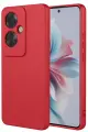 Newface Oppo Reno 11F Kılıf First Silikon - Kırmızı