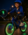 Araç Sibop LED Işığı 2li Set Bisiklet Motosiklet Jant Lambası