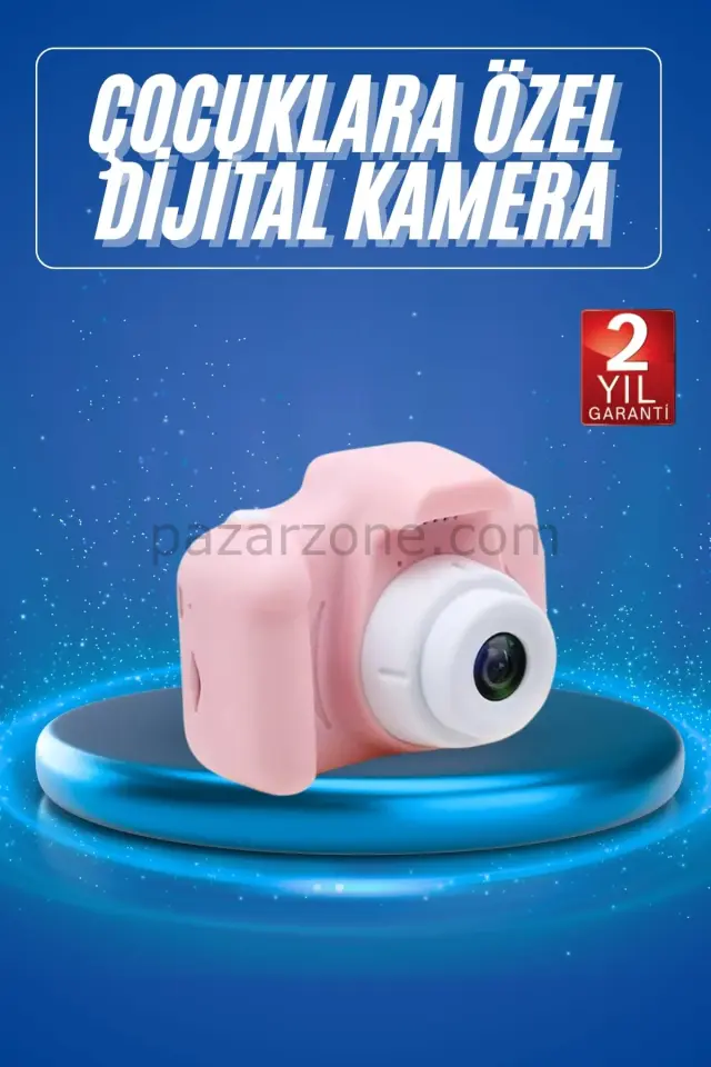 2.0 Inç Ekran Mini 1080p Hd Çocuk Kamera Dijital Fotoğraf Makinesi