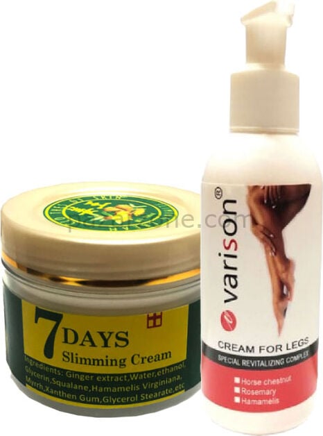 Varison Bacak Bakım 120 ml Krem + 7 Days Slimingcream Jeli