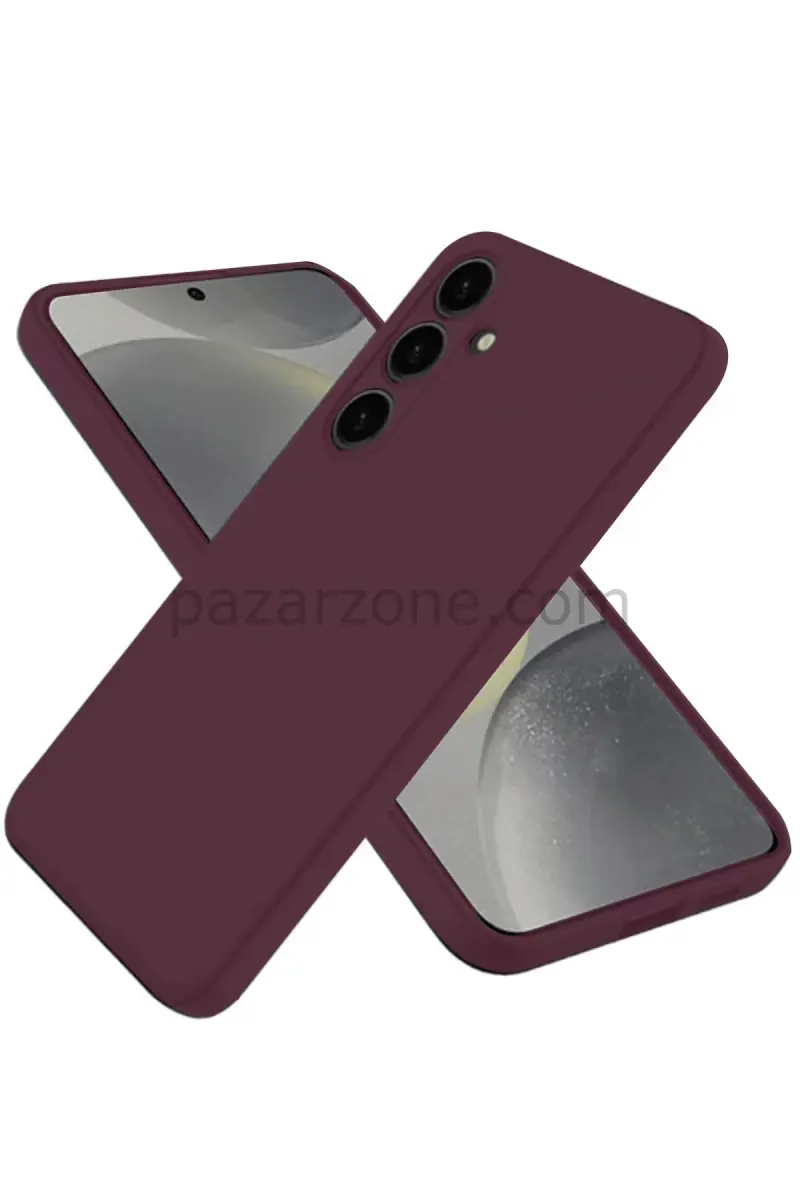 Newface Samsung Galaxy A26 Kılıf First Silikon - Mürdüm