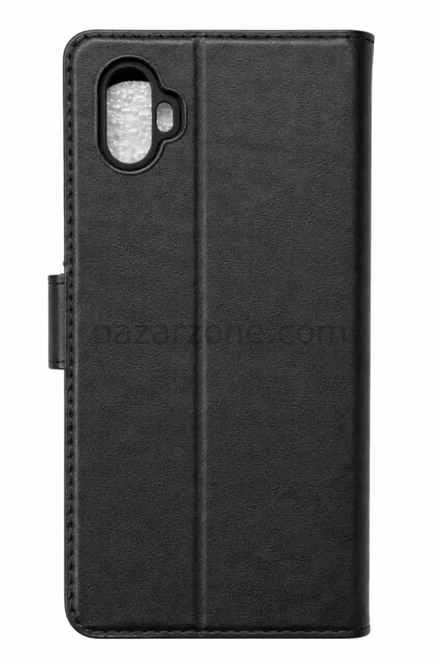 Newface Samsung Galaxy XCover 6 Pro Trend S Plus Kapaklı Kılıf - Siyah