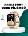 Bluetooth Arama Özellikli Akıllı Saat Uzun Pil Ömürlü