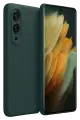 Newface Samsung Galaxy S25 Edge First Silikon - Koyu Yeşil