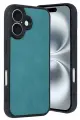 Newface Apple iPhone 16 Kılıf Aras Deri Kapak - Açık Yeşil