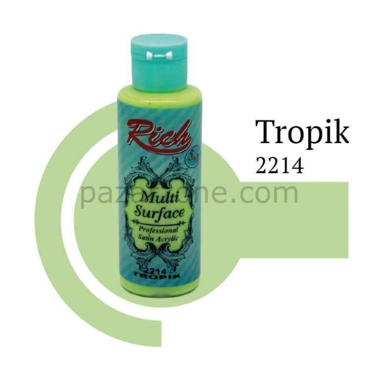 Rich Multi Surface 2214 Tropik Akrilik Boya 120 cc