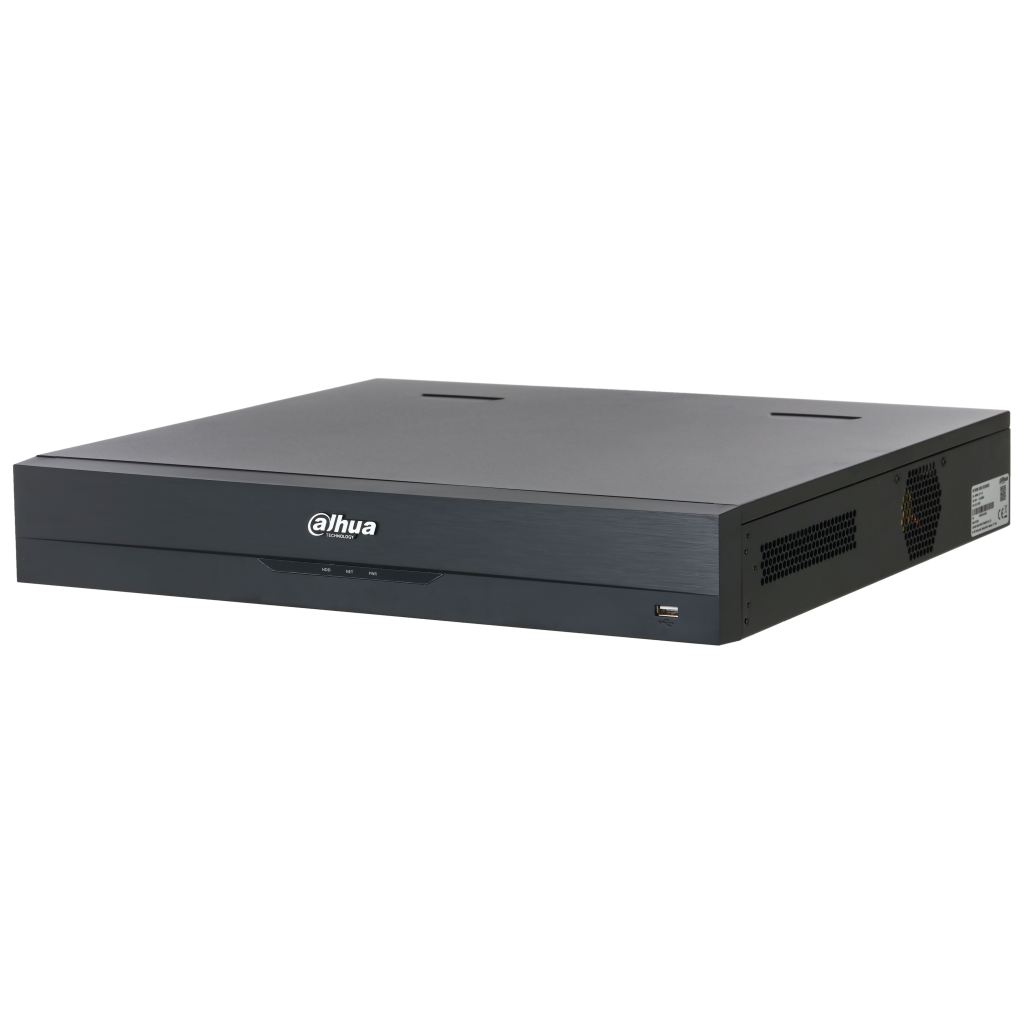 DAHUA  NVR5464-EI2, 64Kanal, 32Mpix, H265+, 4 HDD Desteği, 1080P Kayıt, 384Mbps Bant Genişliği, 2 Port GigaBit Lan, NVR