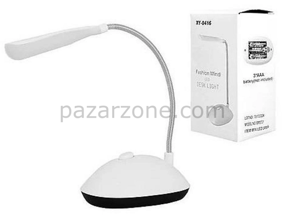 Masa Lambası Spiral Led  Kitap Okuma Işığı Pilli Model Led Lamba