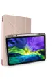 Newface Apple iPad Air 4 10.9 Kılıf Kalemlikli Mars Tablet Kılıfı - Rose Gold