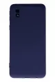 Newface Samsung Galaxy A01 Core Kılıf Nano içi Kadife Silikon - Lacivert