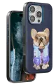 Venco Apple iPhone 16 Pro Max Cute Desenli Kapak - Lacivert