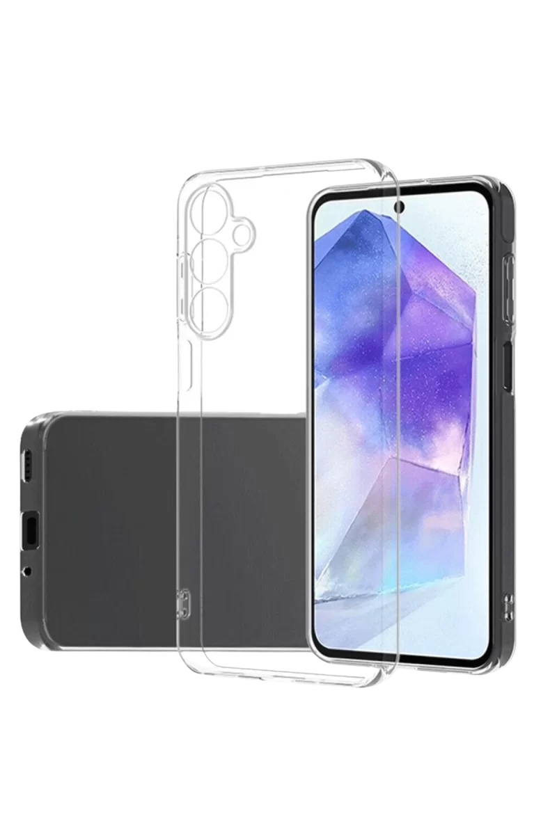 Newface Samsung Galaxy A26 Kılıf Lüx Şeffaf Silikon