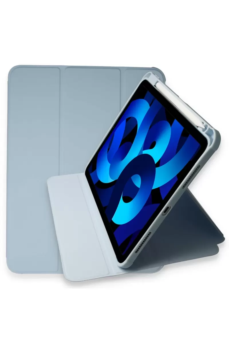Newface Apple iPad Pro 11 (2021) Kılıf Starling 360 Kalemlikli Tablet Kılıf - Mavi