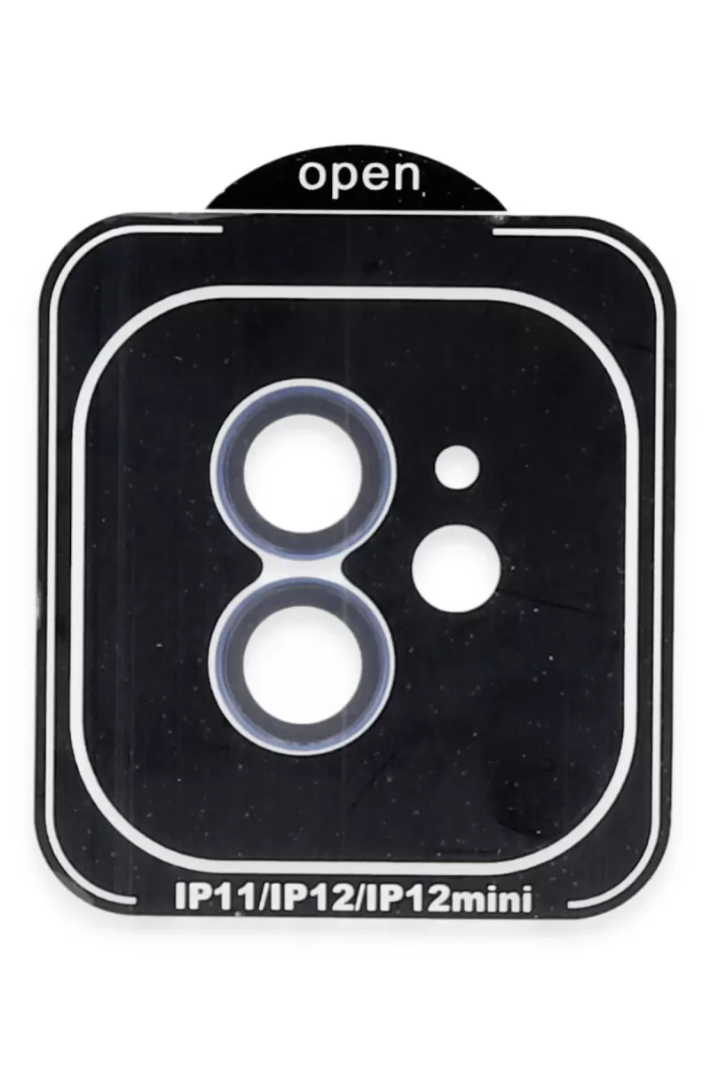 Joko Apple iPhone 11 PVD Metal Kamera Lens - Mavi