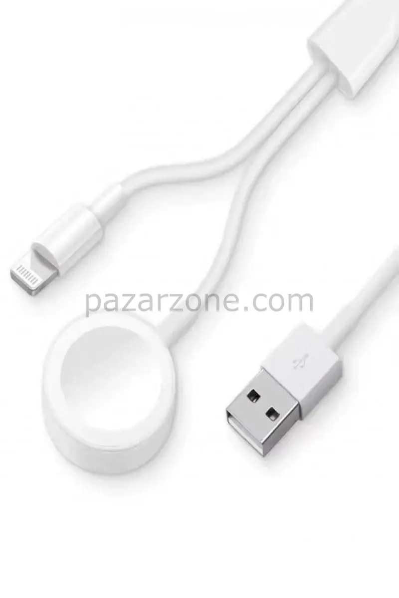 Newface AC08 2in1 Kablosuz Şarj Apple Watch 1/2/3/4/5/6/7/8/SE