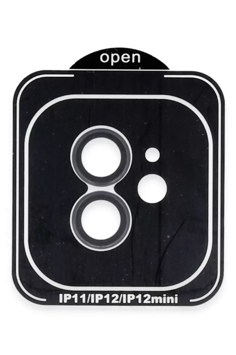 Joko Apple iPhone 11 PVD Metal Kamera Lens - Siyah