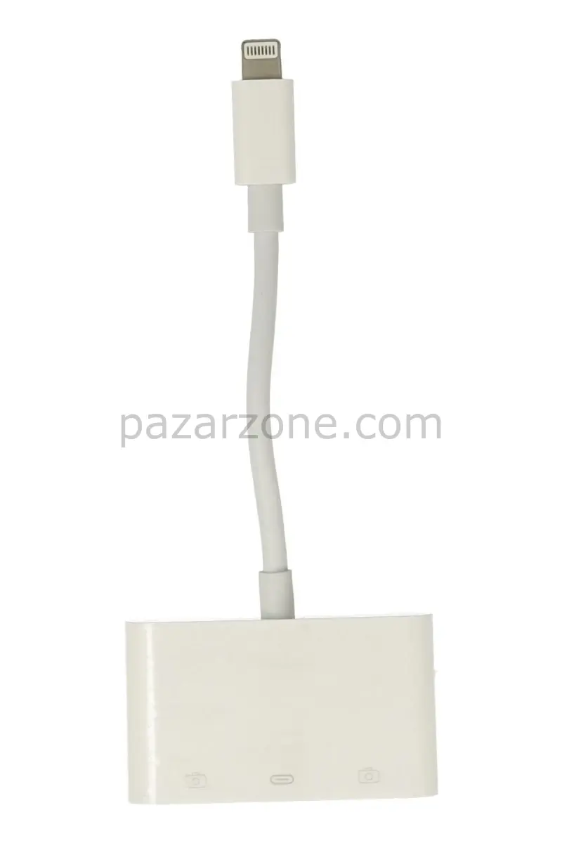 Newface APR23 Iphone Otg 3in1 - Beyaz