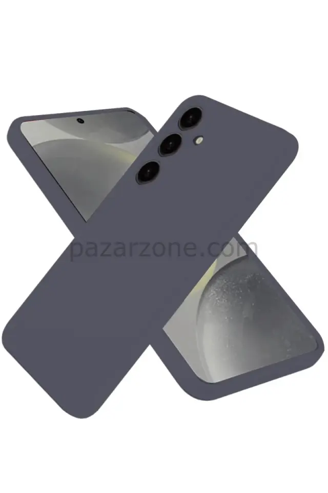 Newface Samsung Galaxy A56 Kılıf First Silikon - Gri