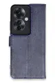 Newface Oppo Reno 11F Kılıf Trend S Plus Kapaklı Kılıf - Lacivert