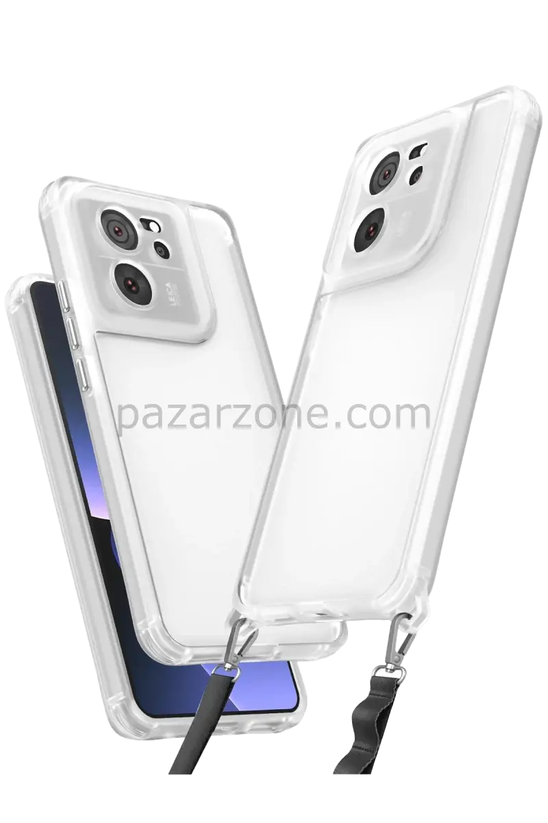 Newface Xiaomi Mi 13T Pro Kılıf Penta Silikon Kılıf - Şeffaf