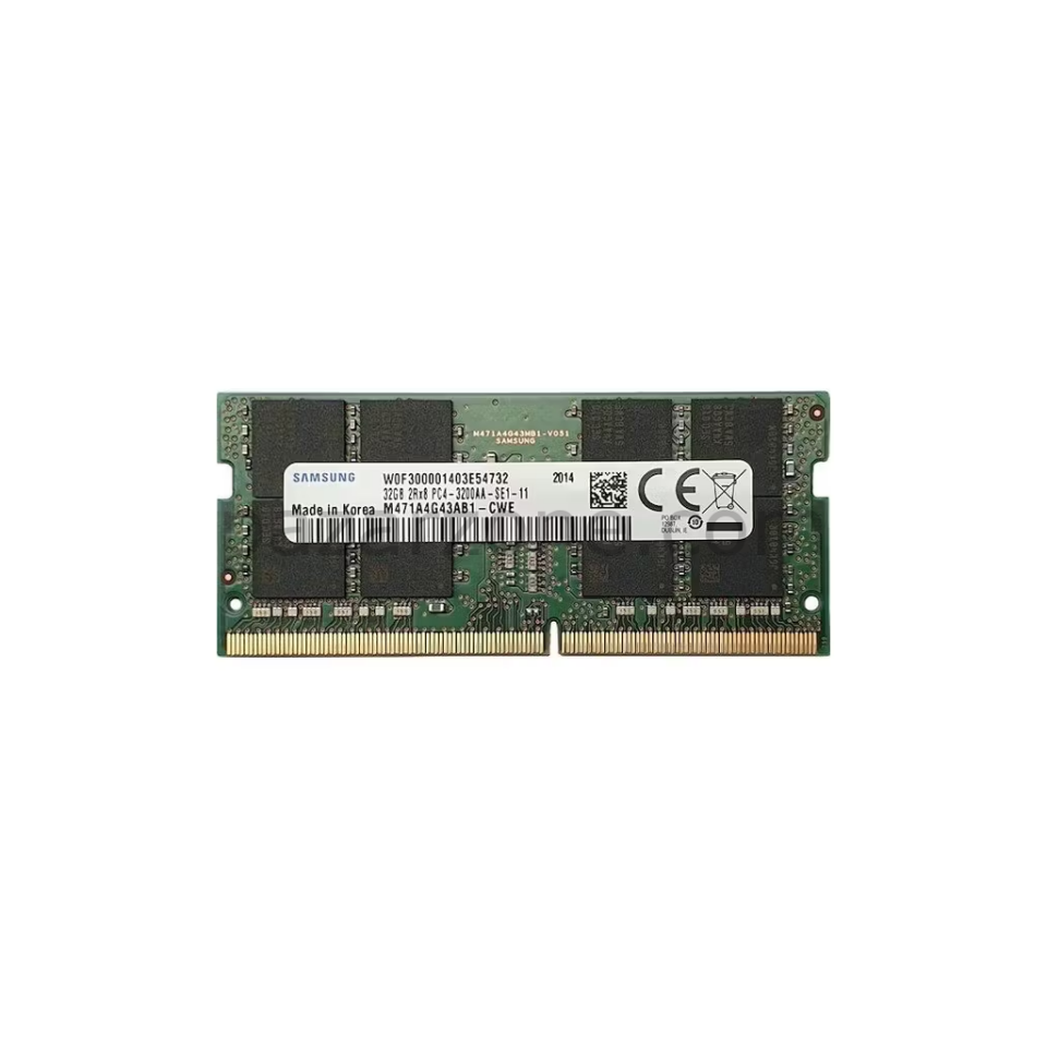 Samsung SAMSO3200/32, 32GB, DDR4, 3200MHz,  1.2V Notebook Ram (M471A4G43AB1-CWE)