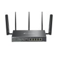TP-LINK OMADA ER706W-4G AX3000 1XGIGABIT SFP WAN/LAN PORT 1XGIGABIT RJ45 WAN PORT 4XGIGABIT WAN/LAN RJ45 VPN ROUTER