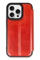 Newface Apple iPhone 14 Pro Max Kılıf Flip Cover - Kırmızı