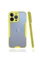 Newface Apple iPhone 13 Pro Kılıf Platin Silikon - Sarı