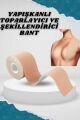 Toparlayıcı Göğüs Bandı Şekillendirici Ten Rengine Uygun Esnek Hassas Ciltlere Uygun