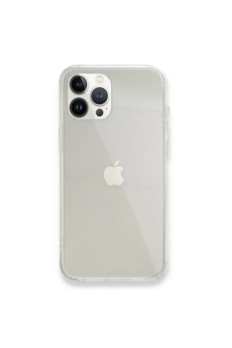 Newface Apple iPhone 14 Pro Max Kılıf 3D Vera - Şeffaf