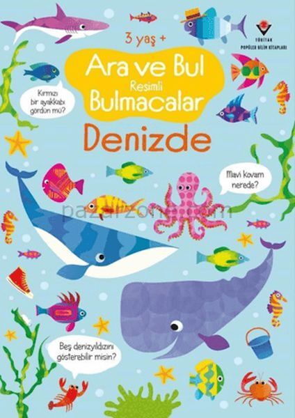 Ara Ve Bul Resimli Bulmacalar - Denizde