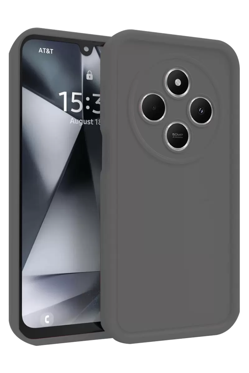Newface Xiaomi Redmi 14C Kılıf Viera Silikon - Gri