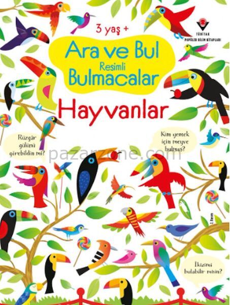 Ara Ve Bul Resimli Bulmacalar - Hayvanlar