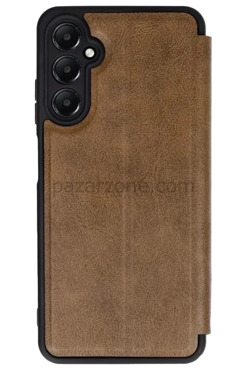 Newface Samsung Galaxy A56 Kılıf Flip Cover - Taba