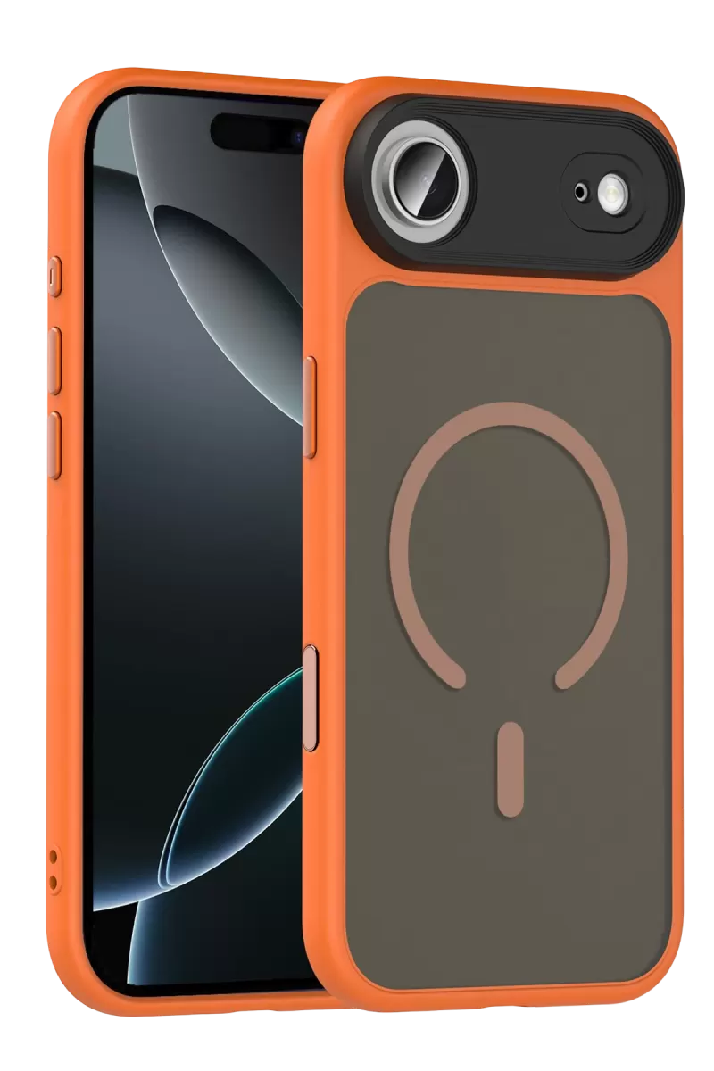 Joko Apple iPhone 17 Air Megane Magsafe Kapak - Turuncu