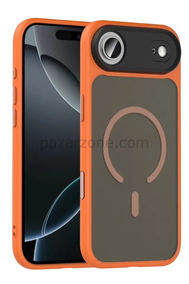 Joko Apple iPhone 17 Air Megane Magsafe Kapak - Turuncu