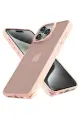 Newface Apple iPhone 13 Pro Max Kılıf Elegant Kapak - Pudra