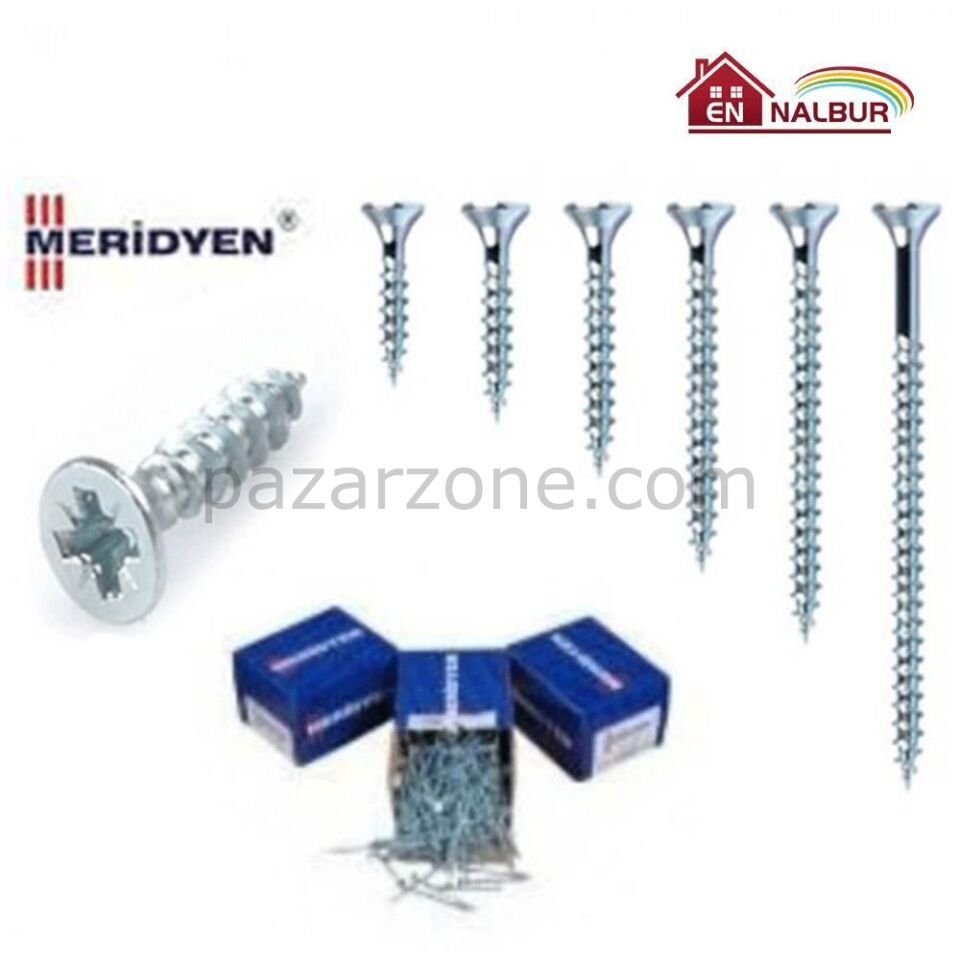 Meridyen Sunta Vidası 6X200 (5 Adet)