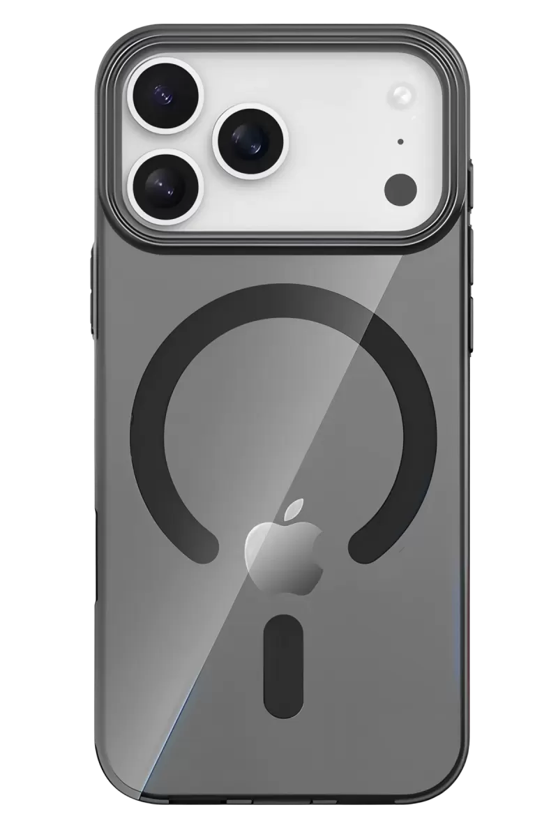 Joko Apple iPhone 17 Pro PC Blank Magsafe Kapak - Siyah
