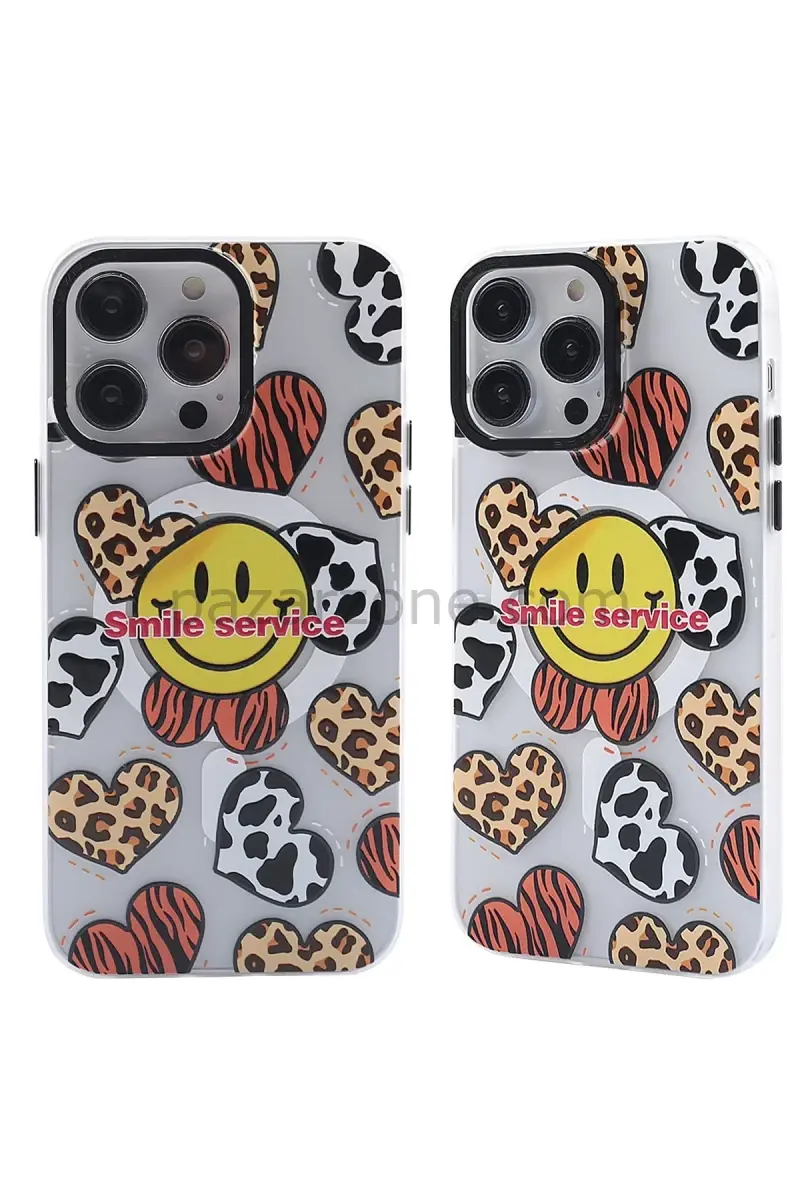 Newface Apple iPhone 14 Pro Max Kılıf Apollo Magneticsafe Desenli Kapak - Apollo Şeffaf - 2