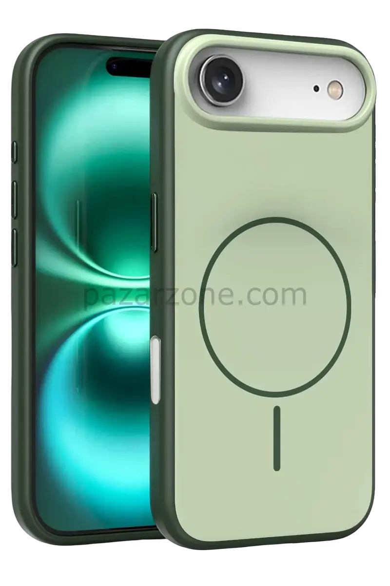 Joko Apple iPhone 17 Air Neva Magsafe Kapak - Koyu Yeşil